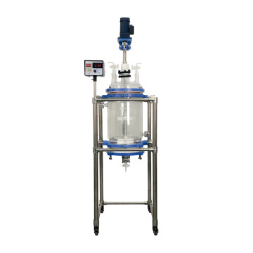 Shanghai Qiyu Chemical Equipment 30L Crystallization Glass Reactor